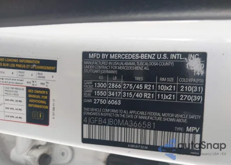 2021 Mercedes-Benz Gle 350 z USA, uszkodzony, nr VIN 4JGFB4JB0MA366581